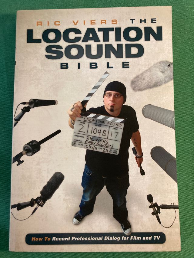 Lote 3 libros técnica de sonido y TV (en ingles)