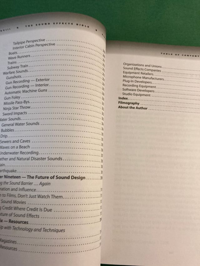 Lote 3 libros técnica de sonido y TV (en ingles)