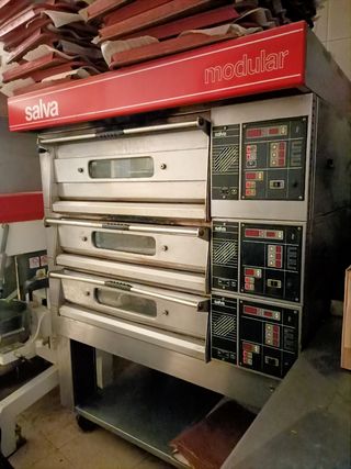 Horno Salva modular 3 pisos de segunda mano por 3.150 EUR en Valladolid en  WALLAPOP