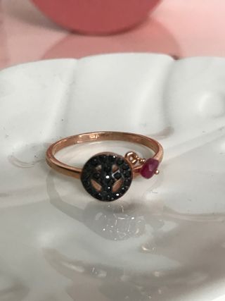 ANILLO TOUS VERMEIL ROSA MOTIF PAZ