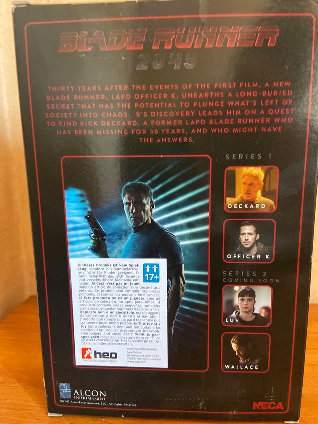 Figura Deckard, Blade Runner 2049
