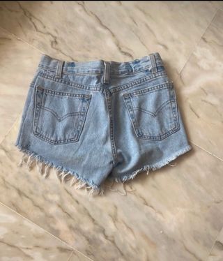 pantalones cortos LEVIS 501® LEVI'S® ORGINAL HEMMED azules | Foot on Mars
