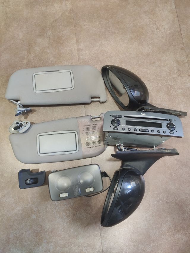 Piezas Alfa 147 negro