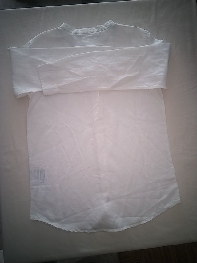 Camisa niño Lino Nueva con Etiquetas T. 11/12