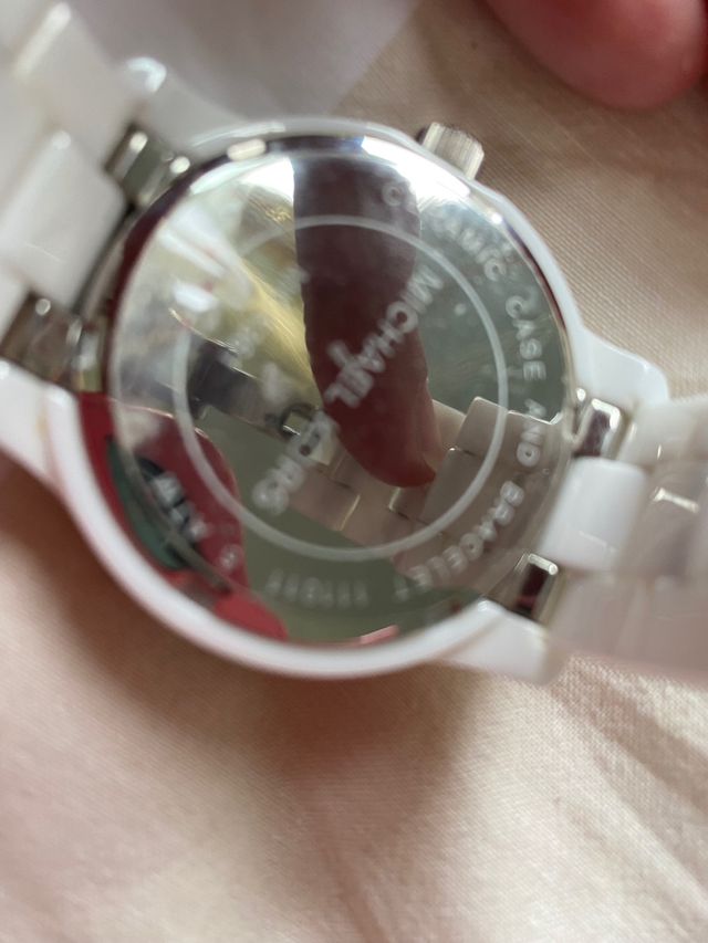 Reloj Michael Kors Ceramic Runway Wacht