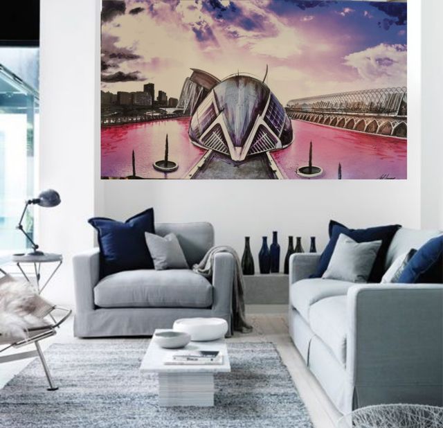 CIUDAD DE LAS ARTES ALTO BRILLO