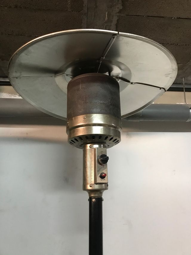 Brasero de seta para exterior de gas