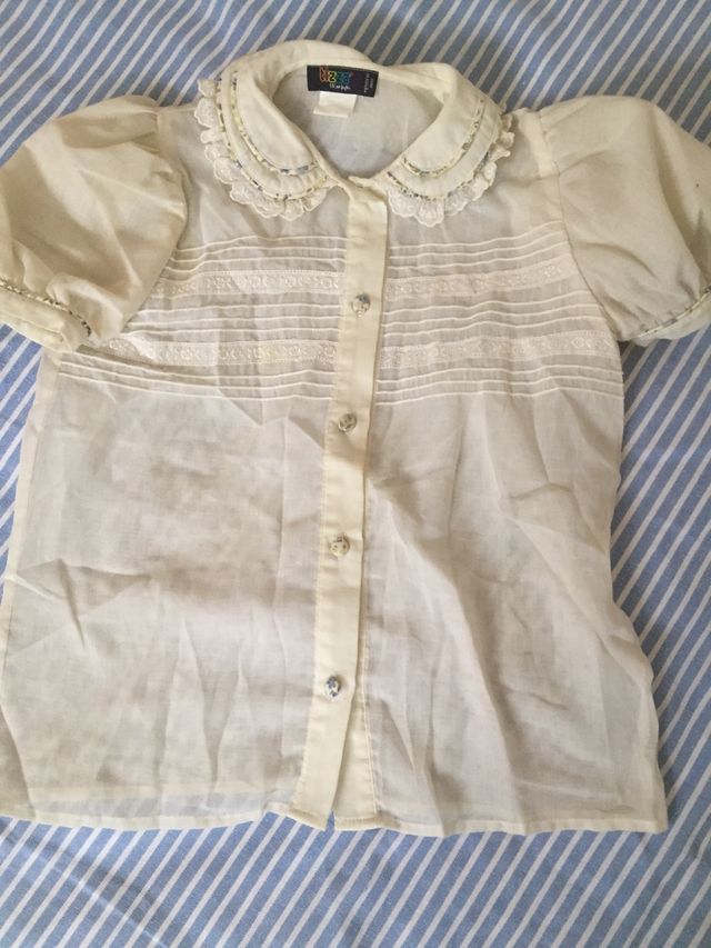 Conjunto de falsa y blusa