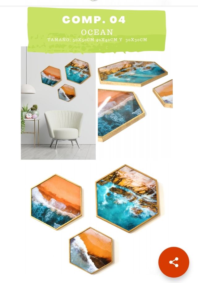 COMBINACIÓN TRES CUADROS