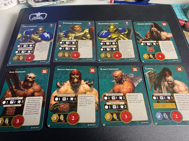 Cartas Warhammer Underworld Shadespire