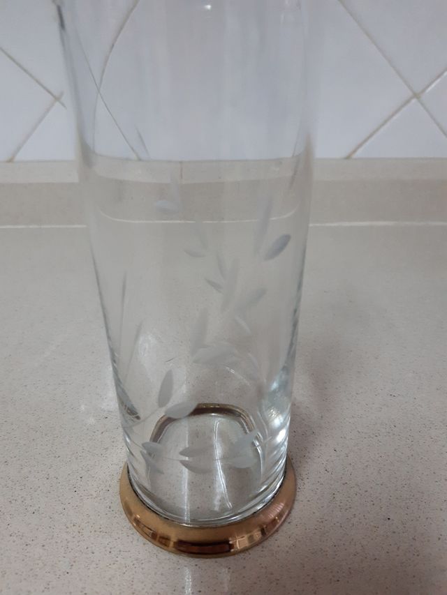 4 vasos whisky tallados