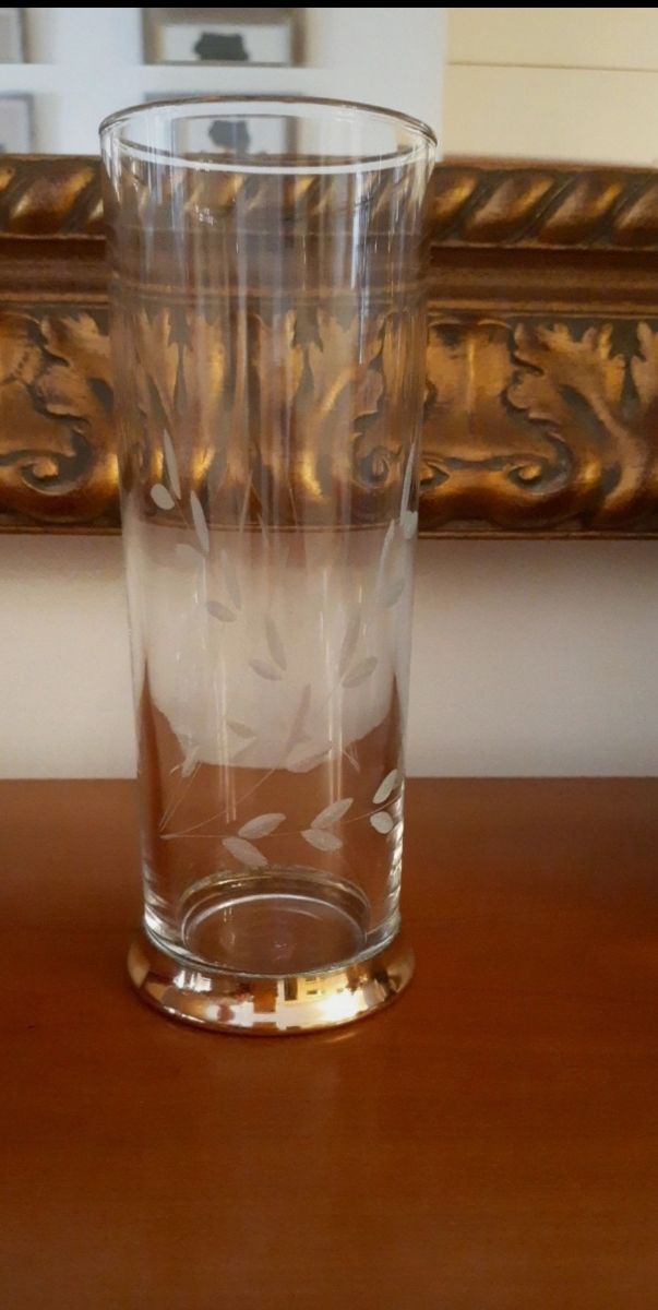 4 vasos whisky tallados