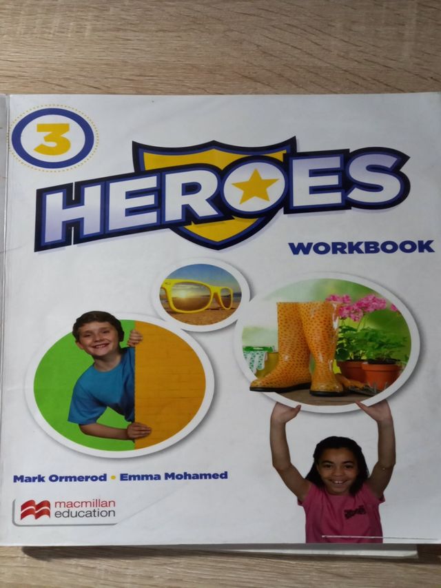 Libro inglés Héroes 3 primaria
