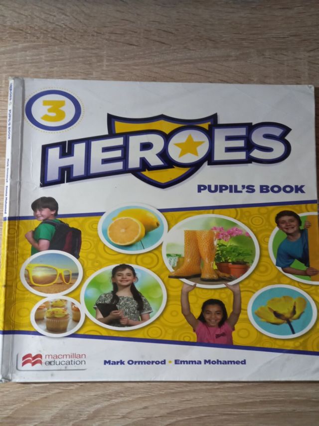 Libro inglés Héroes 3 primaria