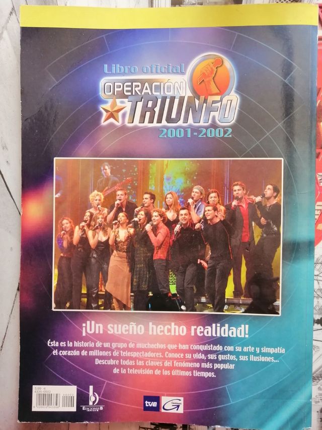 Libro oficial de operación triunfo (2001-2002)