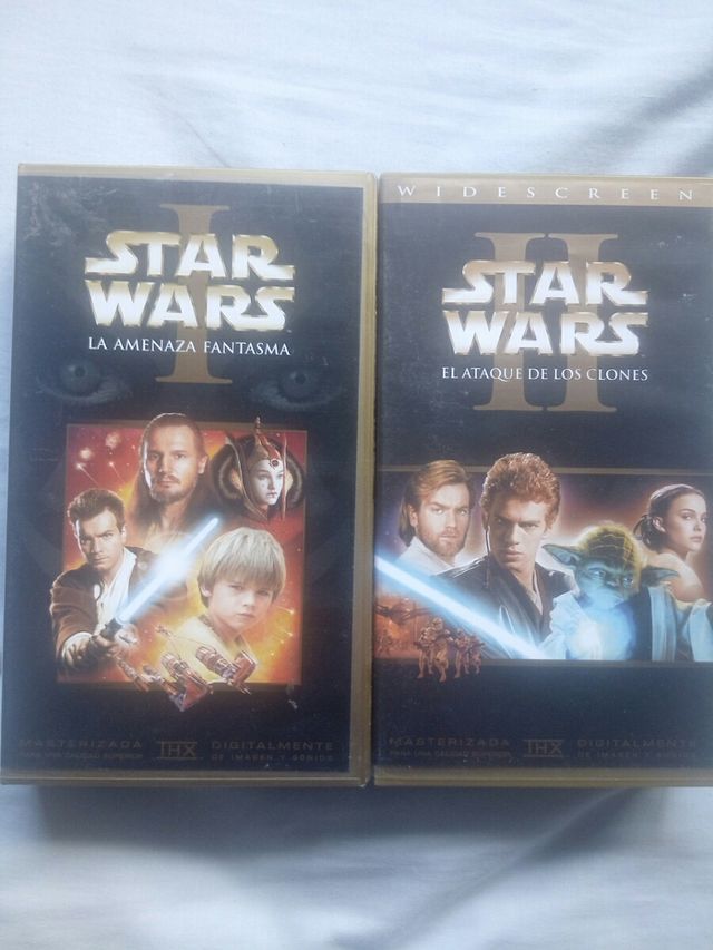Pacchetto VHS degli episodi 1 e 2 di Star Wars