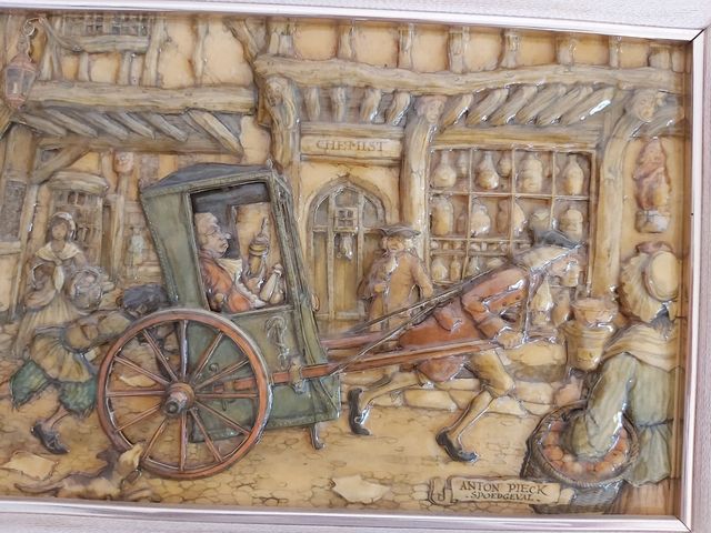 Cuadro de miga de pan para habitación infantil