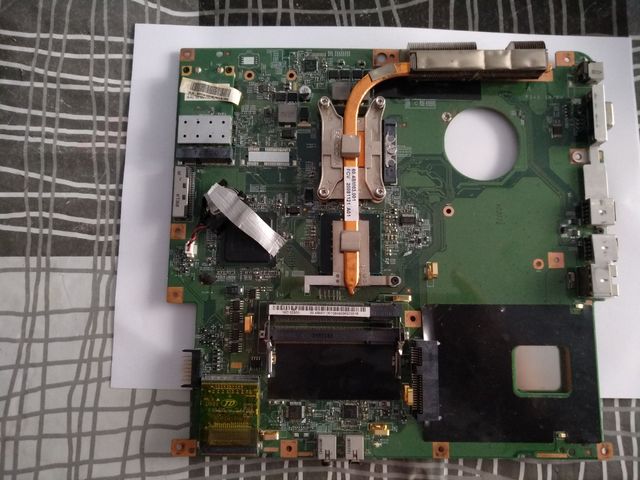 placa portátil packard bell