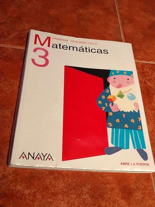 libro matemáticas tercero primaria