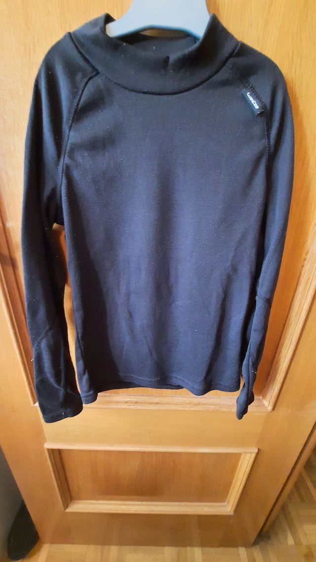 Camisa térmica niño. Talla 8.