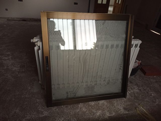 ventanal 2 metros con persiana, mosquitera y reja