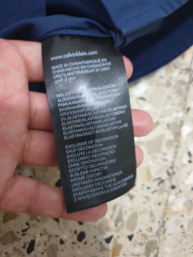 CAMICIA DA BAMBINO CALVIN KLEIN