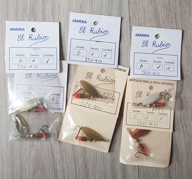 VER  Cucharillas Mepps  varias