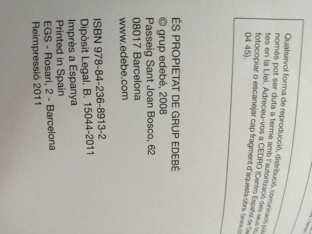 Religió catòlica. 3°primaria. Edebé