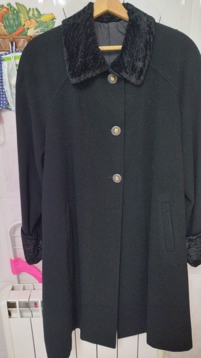 abrigo 100% lana