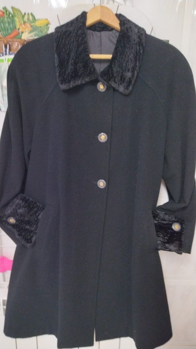 abrigo 100% lana
