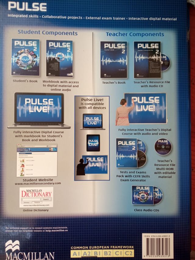 Pulse 2 Student's book and Workbook