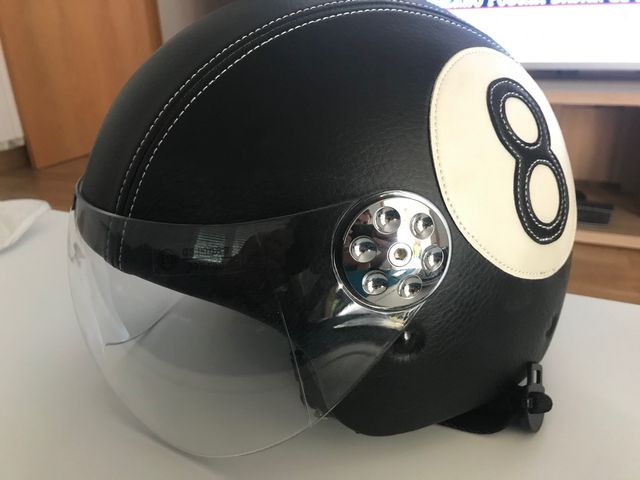 Casco MT street vintage bola 8 XS