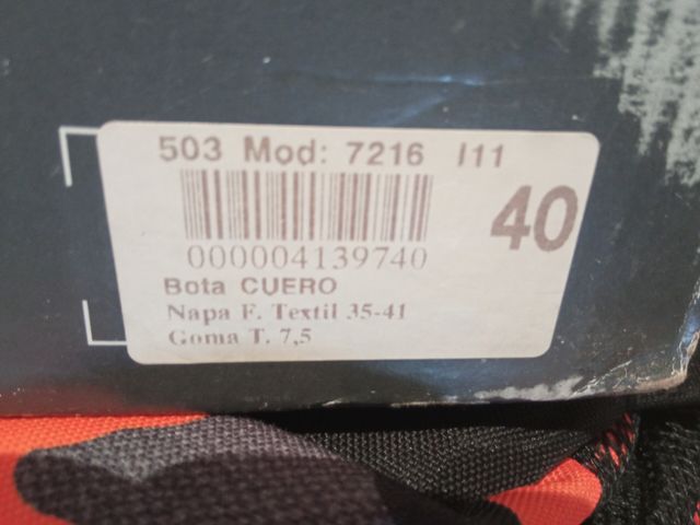 botas altas cuero marron 40 como nuevas