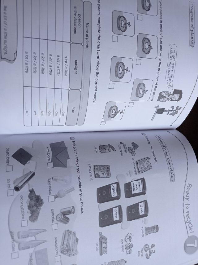 SPARKS Proyect  Booklet  3 primaria