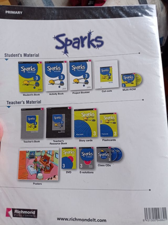 SPARKS Proyect  Booklet  3 primaria