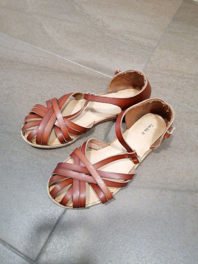 sandalias número  31