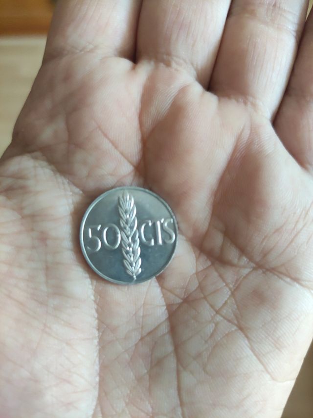 moneda 50 centimos año 1966. Escucho ofertas