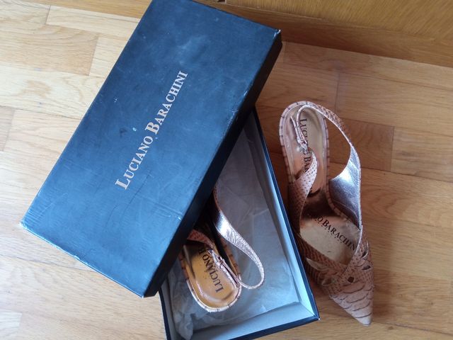 zapatos tacón como nuevos 40