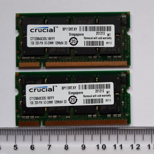 Memoria RAM (2 módulos)