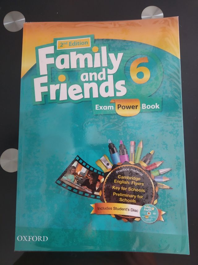 Libro Family and friends 6° Primaria