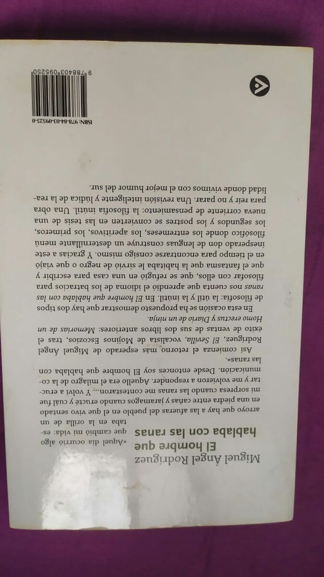 El SEVLLA "El hombre que hablaba con las ranas. "
