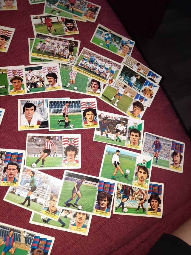Cromos liga 86/87