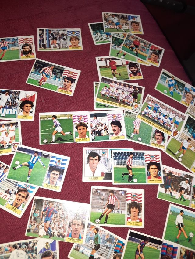 Cromos liga 86/87