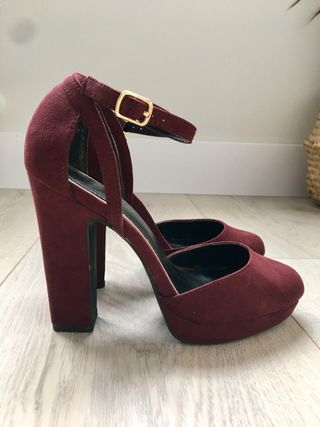 Sorun klan dalgın zapatos de tacon granates - adelinemosaique.com