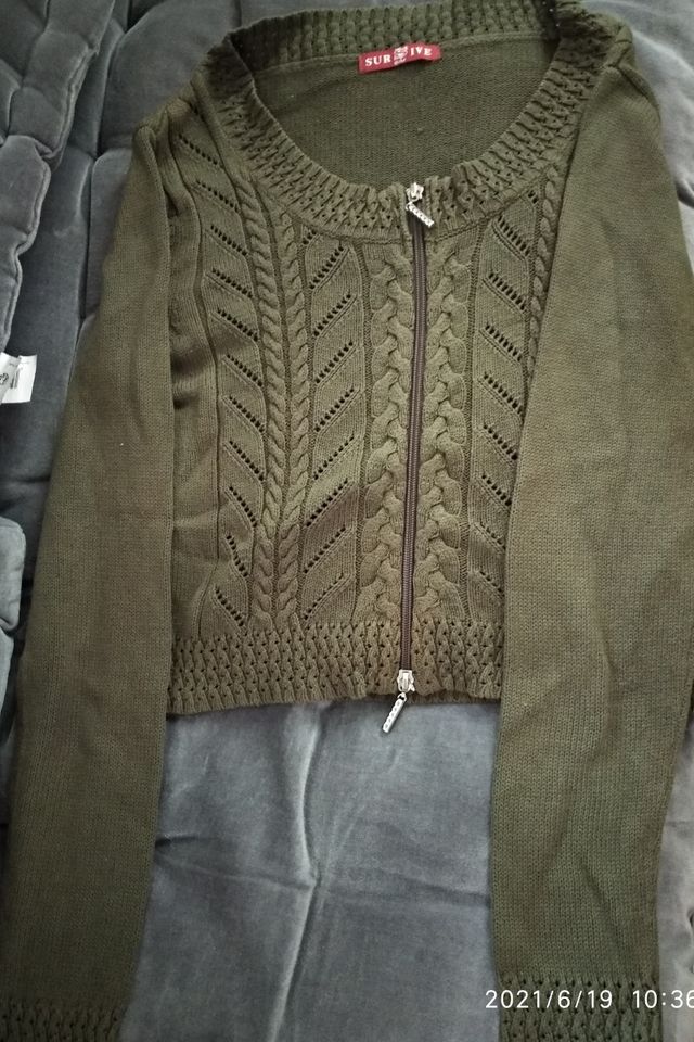 Chaqueta algodón marrón