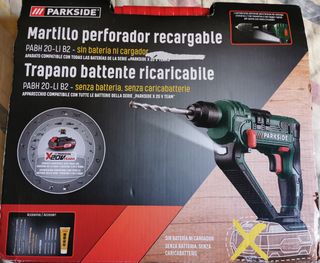 Martillo Perforador Recargable Parkside 20V, Nueva de segunda mano por 70  EUR en Madrid en WALLAPOP