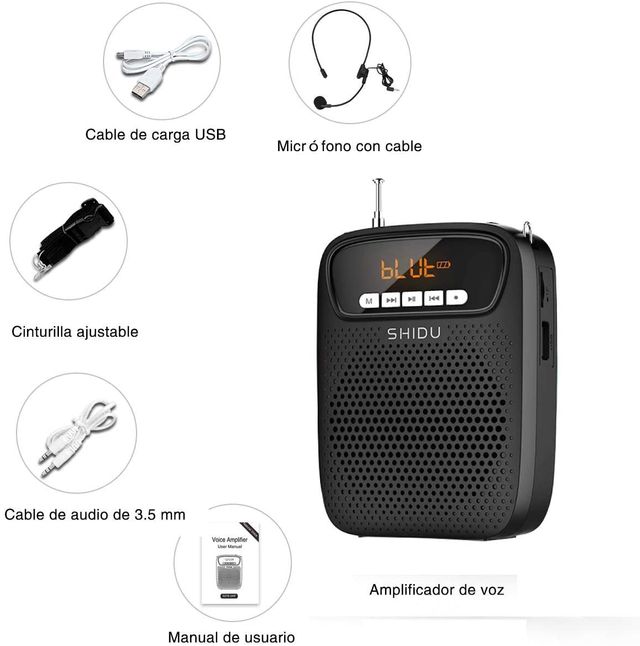 Amplificador Voz Gimnasio, Guía turístico · NUEVO