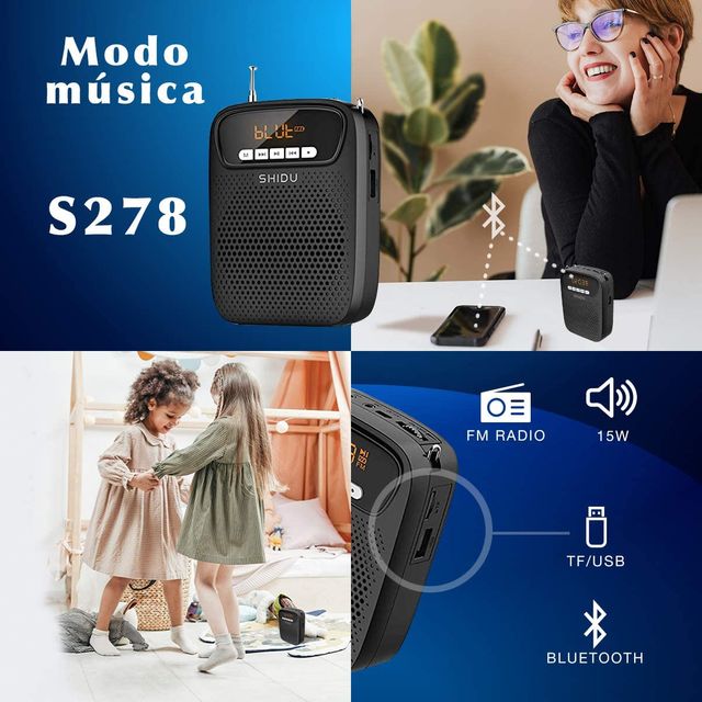 Amplificador Voz Gimnasio, Guía turístico · NUEVO