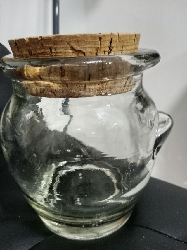 Botes o tarros de cristal para cocina