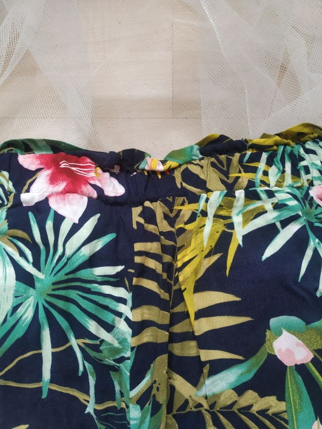 pantalón corto estampado